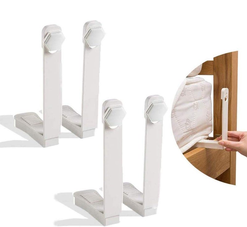 RRigo Sheet Holders - Corner Holders for Keeping Your Sheets On Your Mattress,Mattress Covers, Sofa Cushion. Easy Install (White, 8pcs) - Image 1