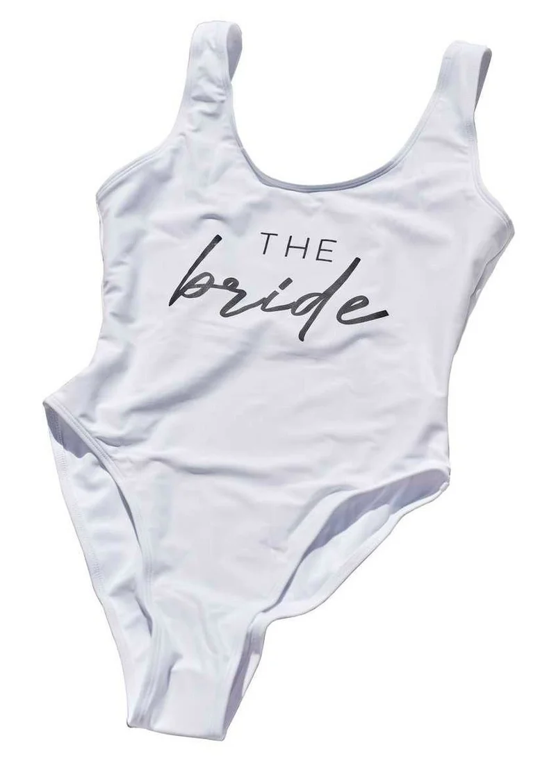 Ginger Ray The Bride Swimsuit - White - Small