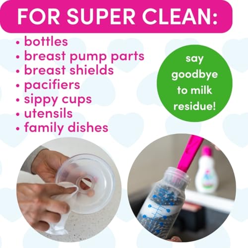 Dapple Baby Foaming Dish Soap, Refill, Unscented, 30oz (2 Units) - Image 5