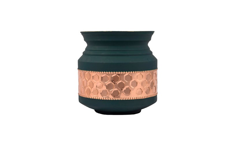 DIA Creation Pure Copper Kalash Lota -for Temple Use & Pooja Purpose(Big Shinee Design) - (Vol - 750 ML) - 1 Piece  - Image 1
