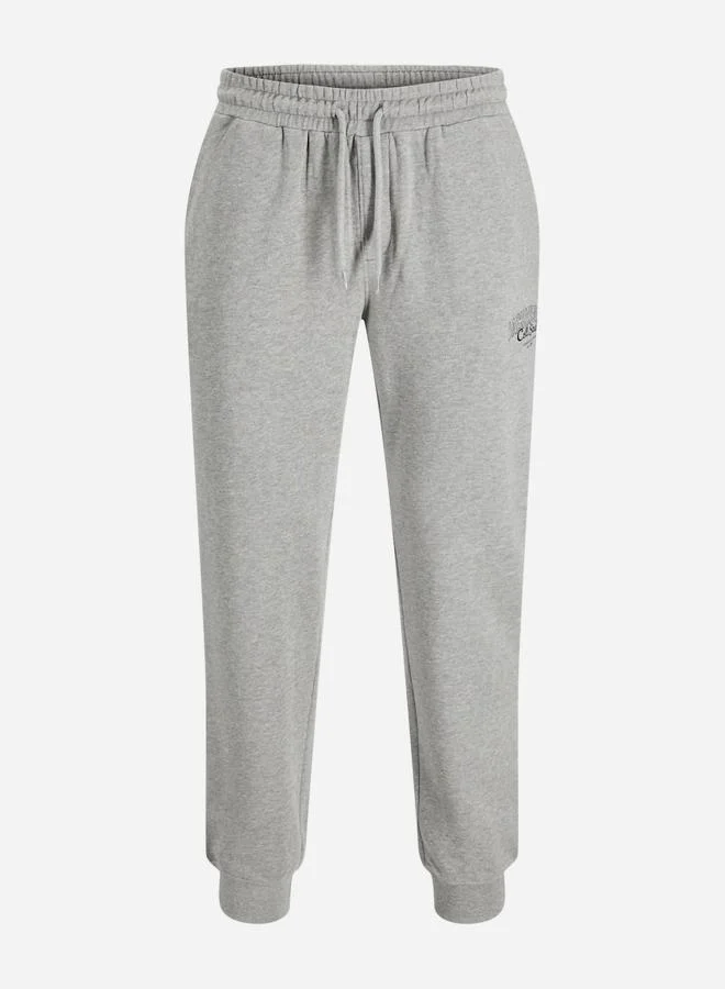 JACK & JONES Jack & Jones JPSTGORDON Logo Print Cuffed Joggers