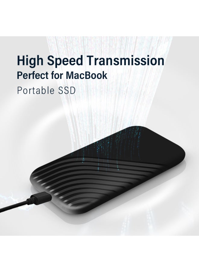 Large Capacity Mobile Solid State Drive Interface Type-c Docking Station To Expand 16TB Mobile Hard Drive-Capacity:Exclusive For 8tb (no Delivery If Not Consulted Customer Service)-Interface:Type-c Red  - Image 1