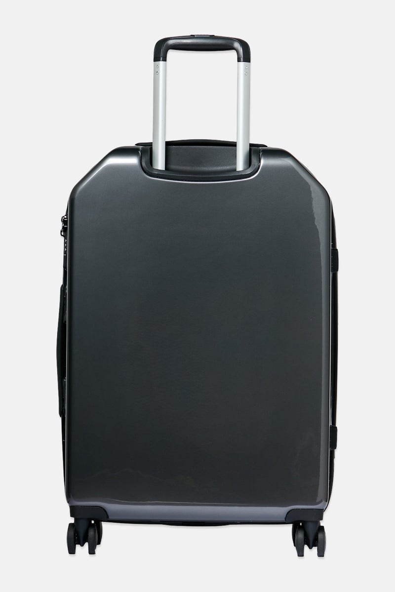 ELLE 26-Inch Hardshell Check In Spinner Luggage, Dark Grey - Image 2