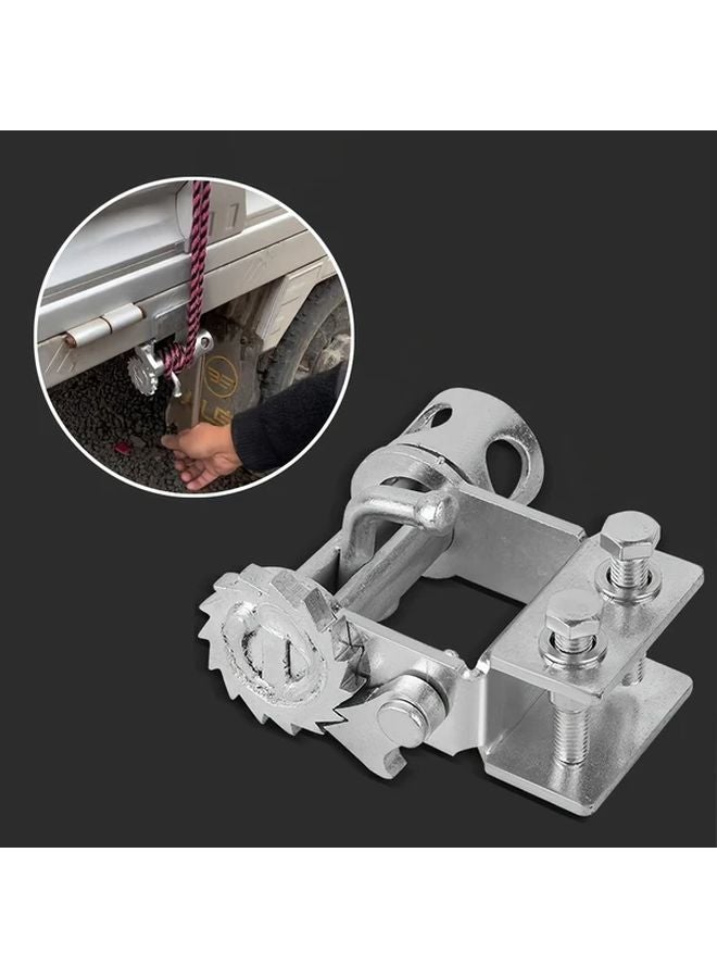 Manual Crank Ratchet Portable Car Rope Tensioner Durable Metal Detachable for Trucks - Image 1
