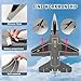 jaming RC Plane 3 Channel Remote Control Airplane for AdultsF16 RC Fighter with 6Axis Gyro24GHz Controlled Hobby Glider Jet Aircraft for BeginnersAdults Kids Gift - Image 4