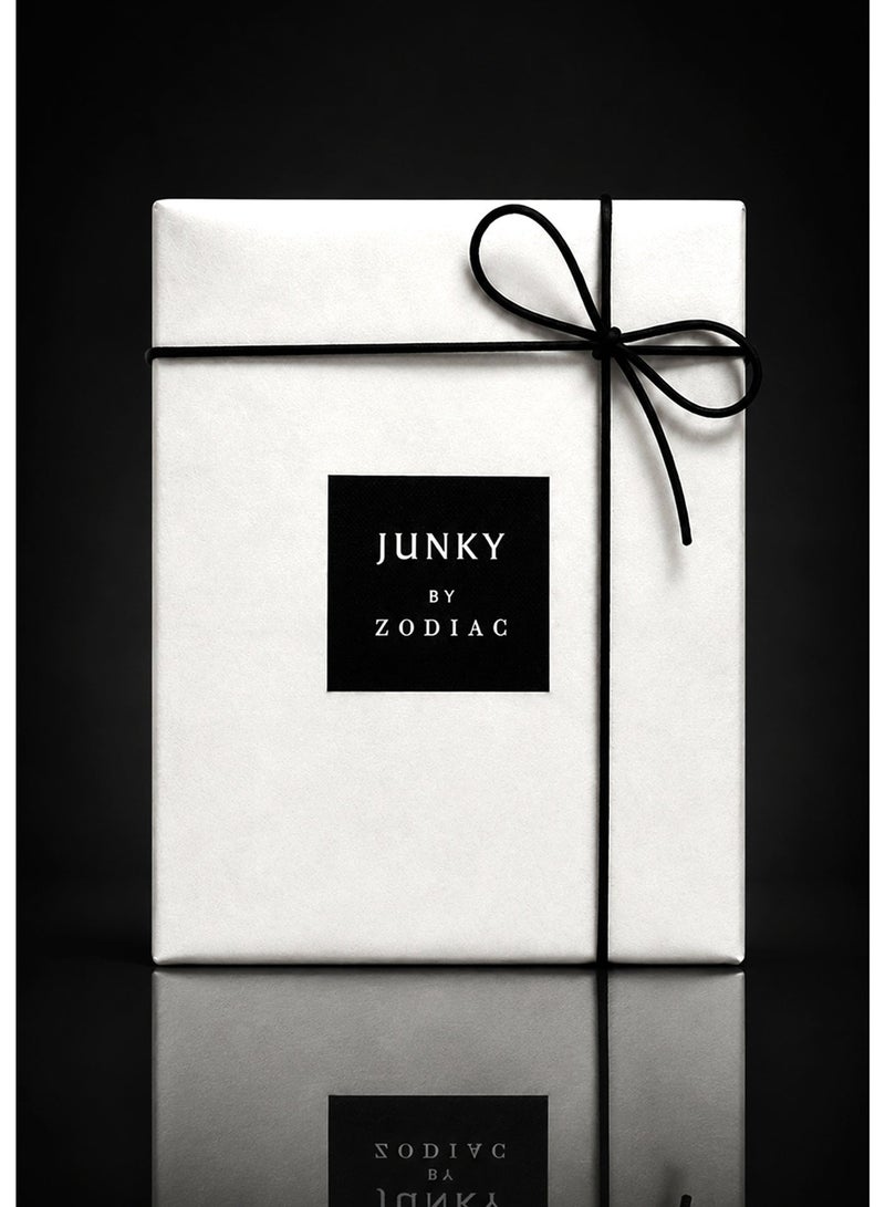 Zodiac Junky Eau De Perfume 100ml | Luxury Unisex Leather Woody Perfume with Iris & Patchouli | Long Lasting Signature Fragrance - Image 4