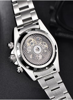 PAGANI DESIGN Men's Skeleton Watches Luxury Automatic Watches 40mm Sapphire Glass Stainless Steel Wrist Watch  - Image 5
