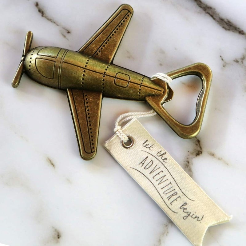 Kate Aspen Let The Adventure Begin Bottle Opener, single, Bronze - Image 5