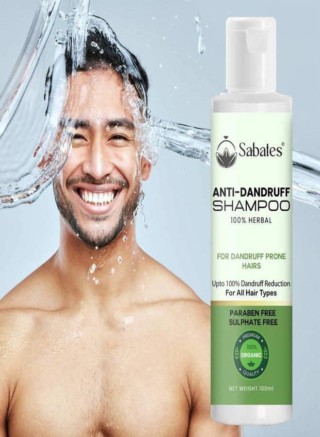 Sabates Anti-Dandruff Shampoo For Fresh, Strong and Shining HairSulphate Free|Shampoo For Smoother Soft, Shiny Hair, Hair Growth Gentle enough for daily use - Image 4