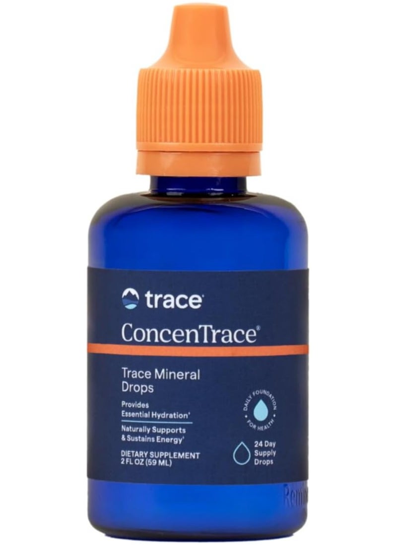 Trace Minerals Research - Concentrace Trace Mineral Drops 2fl oz 59ml - Image 1