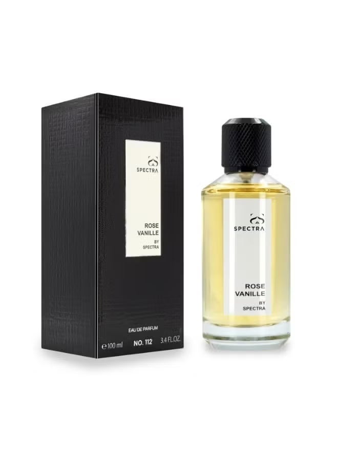 Spectra Mini Spectra 112 Rose Vanilla EDP Unisex Perfume 100ml - Image 2