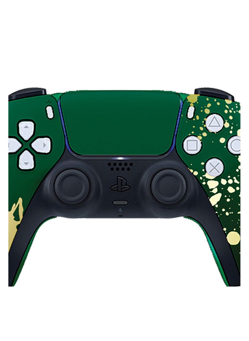 Craft CRAFT by MERLIN PAINTED PLAY STATION 5 DUAL SENSE WIRELESS CONTROLLER PURTUGAL COLORS  - Image 4
