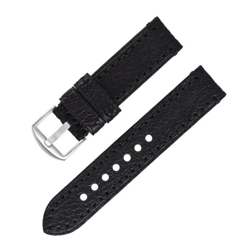 Bluejw Top Grain Leather Watch Band Replacement - Rugged Oil-Tanned Sports Strap for Men - Image 1