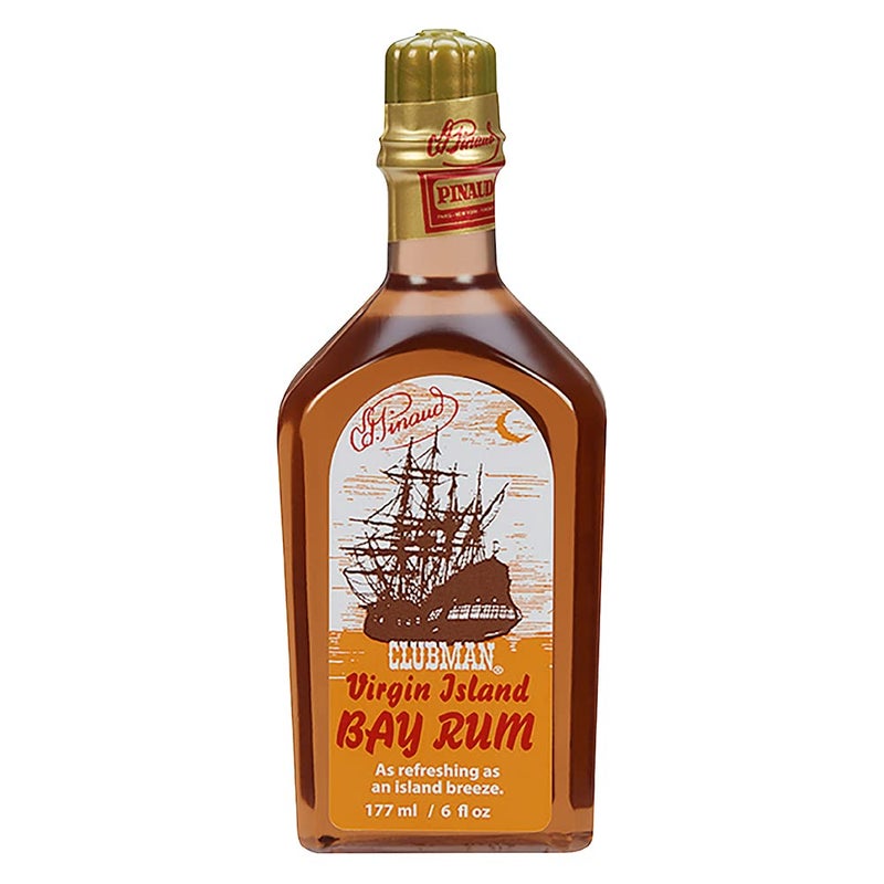 Clubman Pinaud Virgin Island Bay Rum Shave Cologne, After Shave Fragrance, 6 fl oz - Image 1