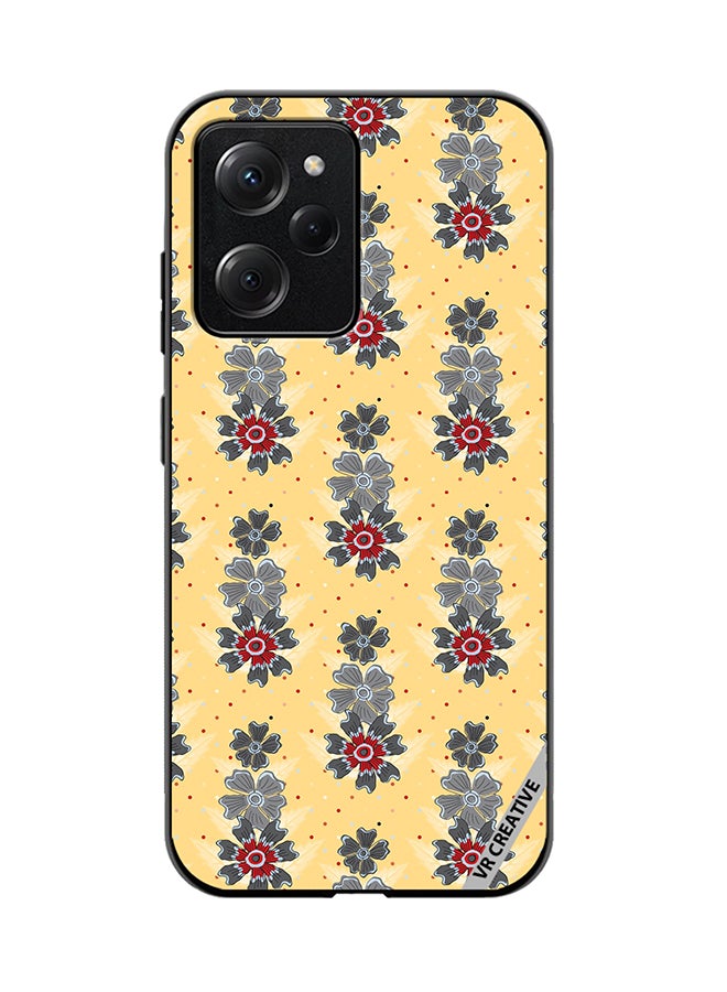 VR CREATIVE Protective Case Cover For Xioami Pcoo X5 Pro Pattern Flower Design Multicolour - Image 1