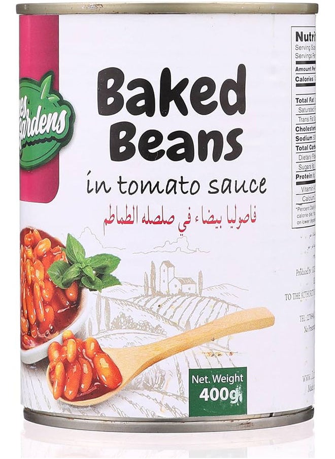 Limes Gardens White Beans In Tomato Sauce 400 ml 