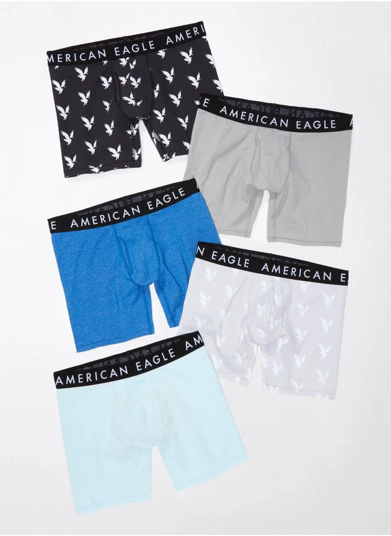 American Eagle 5 Pack Assorted Trunks