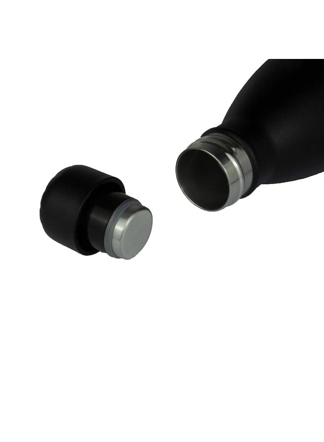 We Print, Your Gift Thermal water flask, 500ml, Stainless steel water bottle, Leak proof, Water proof sticker, Motivational design, Gym bottle - Image 3