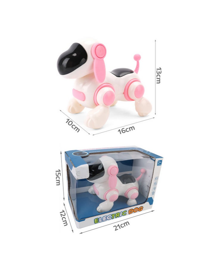Smart robot dog toy — moves, lights up, and makes fun musical sounds! An interactive and entertaining toy for children, especially boys. A fun gift. 