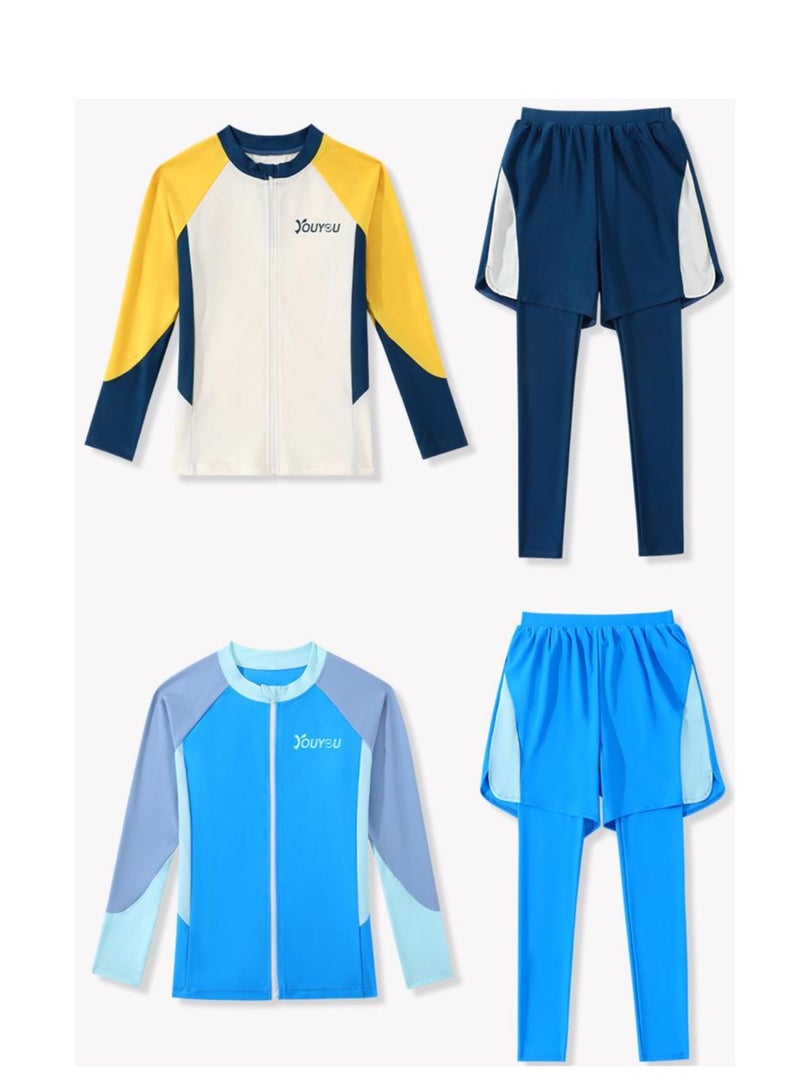 Children's One-Piece Exercise Beach Suit Swimsuit  - Image 4