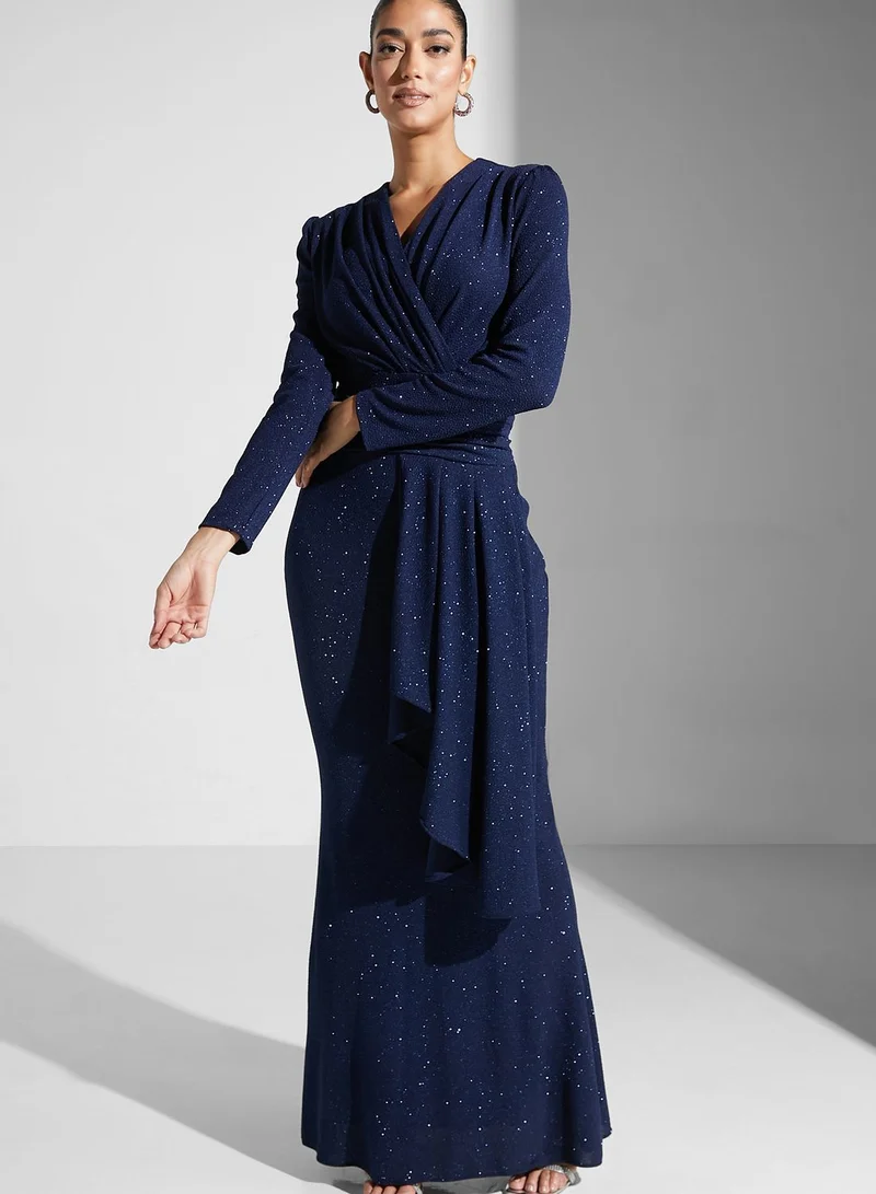 Khizana Shimmer Bodycon Dress