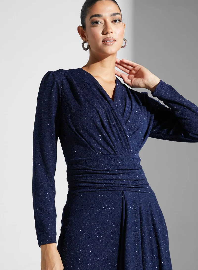 Khizana Shimmer Bodycon Dress