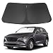 LHFLIVE Windshield Sun Shade Custom Fit for 20172024 2025 2026 Mazda CX5 CX5 Accessories Front Window Sunshade Shield Blocker Keeps Car Cool - Image 2