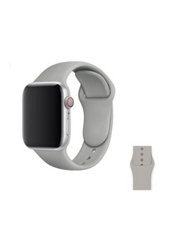 Apple Watch Band 45mm Soft Silicone Sport Band Replacement Wrist Strap Compatible for iWatch Apple Watch Series 7 Nike+,Sport,Edition