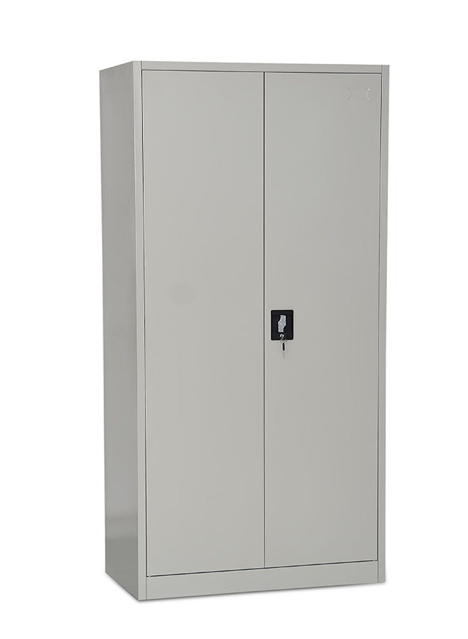 Multi Home Furniture MHF Best Steel Office Cupboard Steel Filing Cupboard Cabinet With Shelves Storage Compartment Flush Key lock MH-EF18-GREY - Image 5