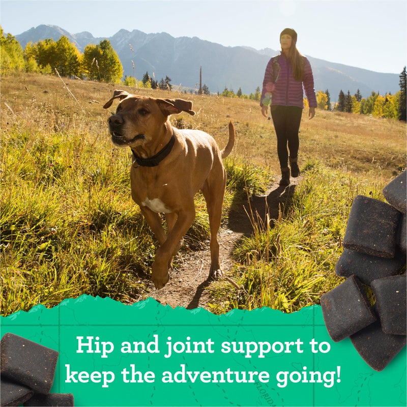 Zuke's Zukeâ€™s Hip and Joint Support Dog Treats for Adult Dogs, Senior Dog Treats Made with Real Peanut Butter and Oats, 6 oz. Resealable Pouchâ€‹ - 6 oz. Bag - Image 2