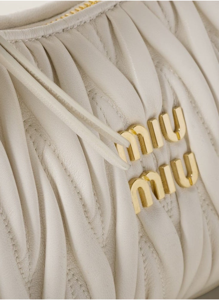 Miu Miu Wander nappa leather hobo Shoulder Bag  - Image 5