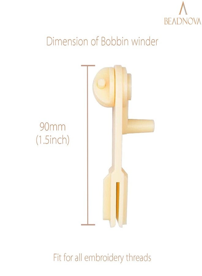 BEADNOVA بياد نوفا جهاز لف الخيوط لتطريز الخيوط المتقاطعة للحرف اليدوية والخياطة والدي آي واي - Image 2