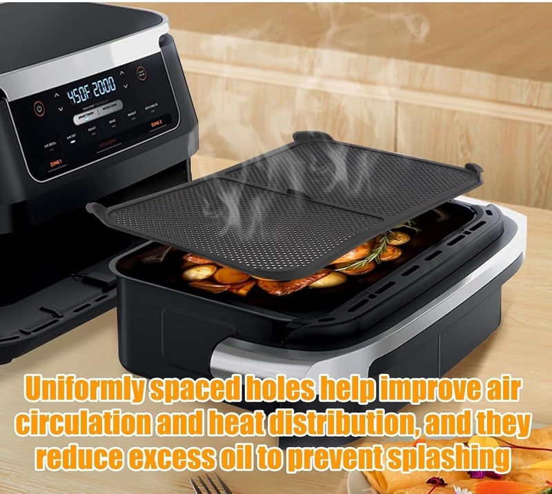 Oil Splatter Air Fryers Accessory with Ventilated Design Dishwasher Safe Cooking Tool for Splatter Guard - Image 5