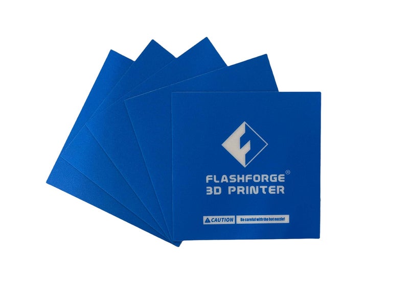 ملصق سرير تسخين أزرق لطابعة فلاشفورج فايندر 3D 157 x 157 مم 5