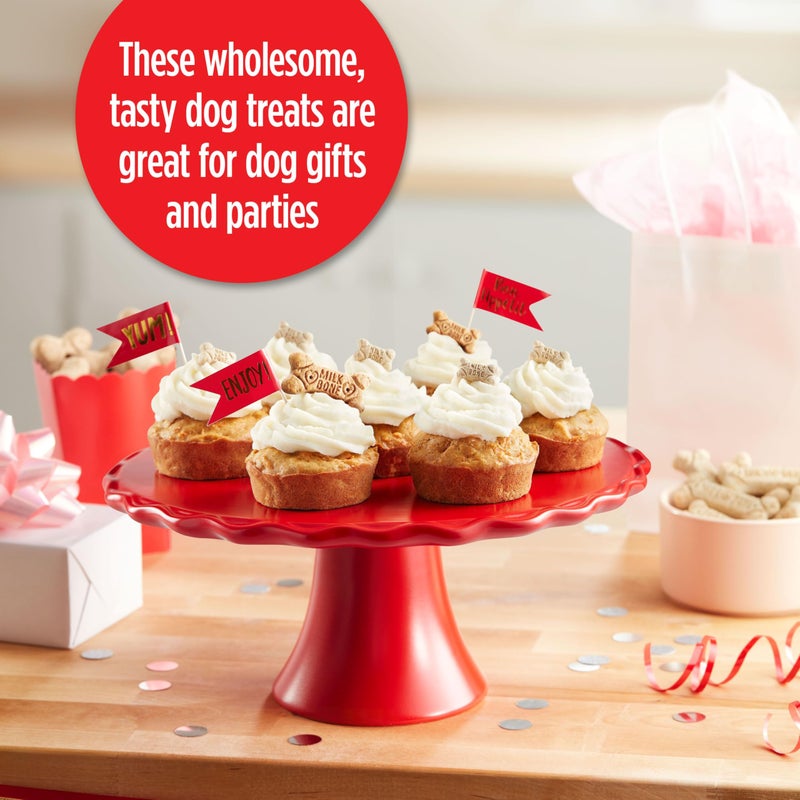 Milk-Bone Celebrate Birthday Cake Artificially Flavored Biscuits, Small Dog Treats, 8 oz. Bag - Image 5