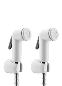 BMB tools Handheld Bidet Spray -2 Piece, ABS Material- Lightweight Easy to Install Bidet Sprayer with Adjustable Pressure - for Personal Hygiene Bathroom Home Use Automotive Cleaning and Watering Plants  - Image 1