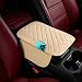 DSCARCovers Upgraded Car Middle Center Console CoverMicrofiber Leather Car Armrest Cover Cushion with 2 Storage BagsUniversal Car Armrest Storage Box Car Interior Accessories for Most Vehicles Beige - Image 2