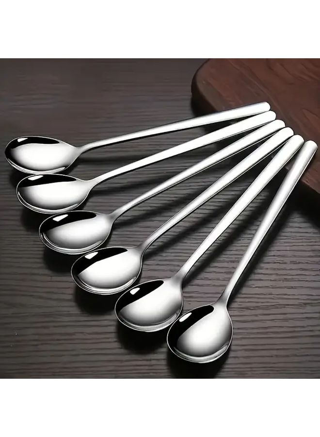 3Pcs Stainless Steel Korean Style Spoons Set Dishwasher Safe Durable - Image 2