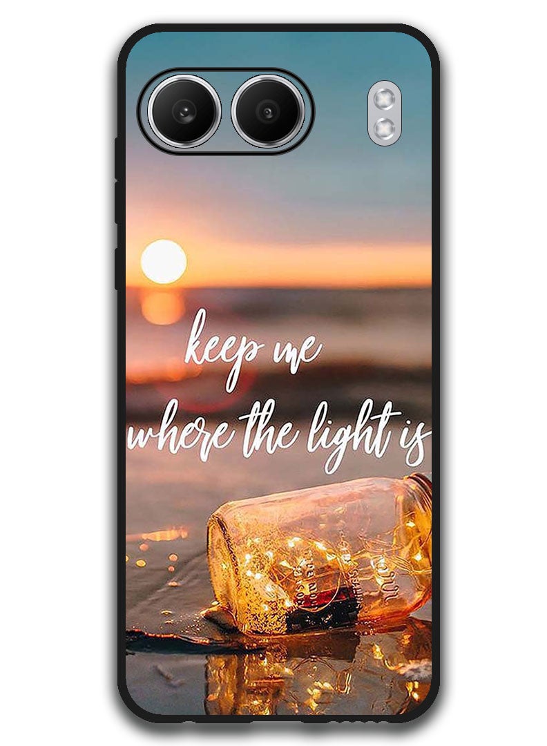 Theodor Protective Case Anti Scratch Shock Proof Bumper Cover For OnePlus Nord 4 Keep Me Where The Light - Image 1