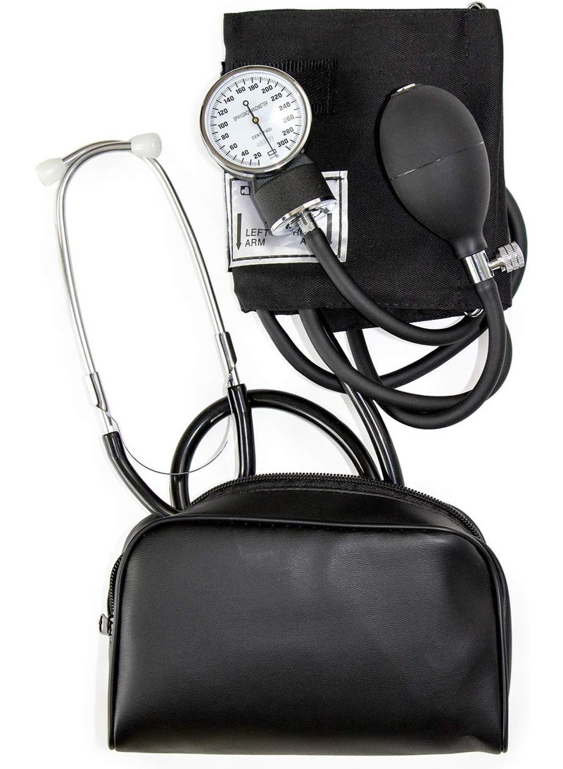 Bukela Manual Blood Pressure Monitor, Self Taking Blood Pressure Kit, With Standard Cuff Size 1 - Image 1
