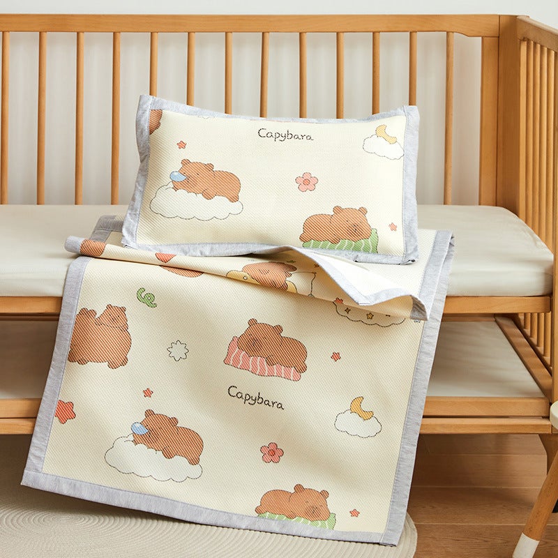 Hot-selling A-grade Children's Ice Silk Mattress for Baby Cribs - Machine  Washable - Image 1