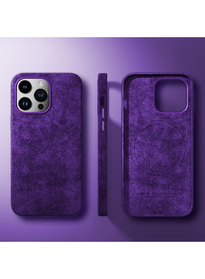 اس-توب جراب لهاتف iPhone 12 Turn Fur Magsafe المغناطيسي - Image 2