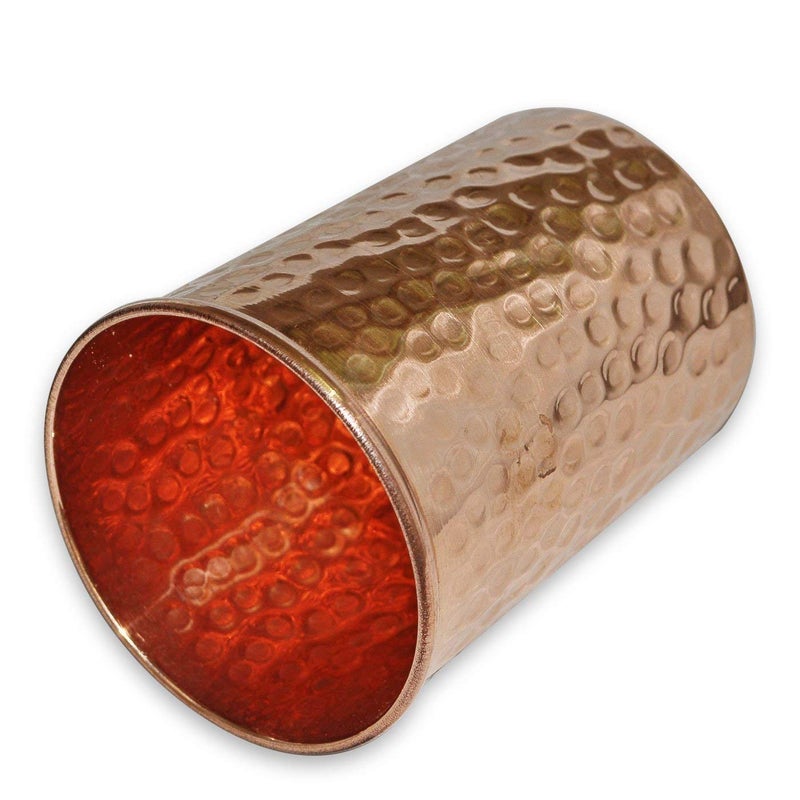 UKAL Pure copper hammered glasses moscow mule tumbler Set of 8 - Image 2