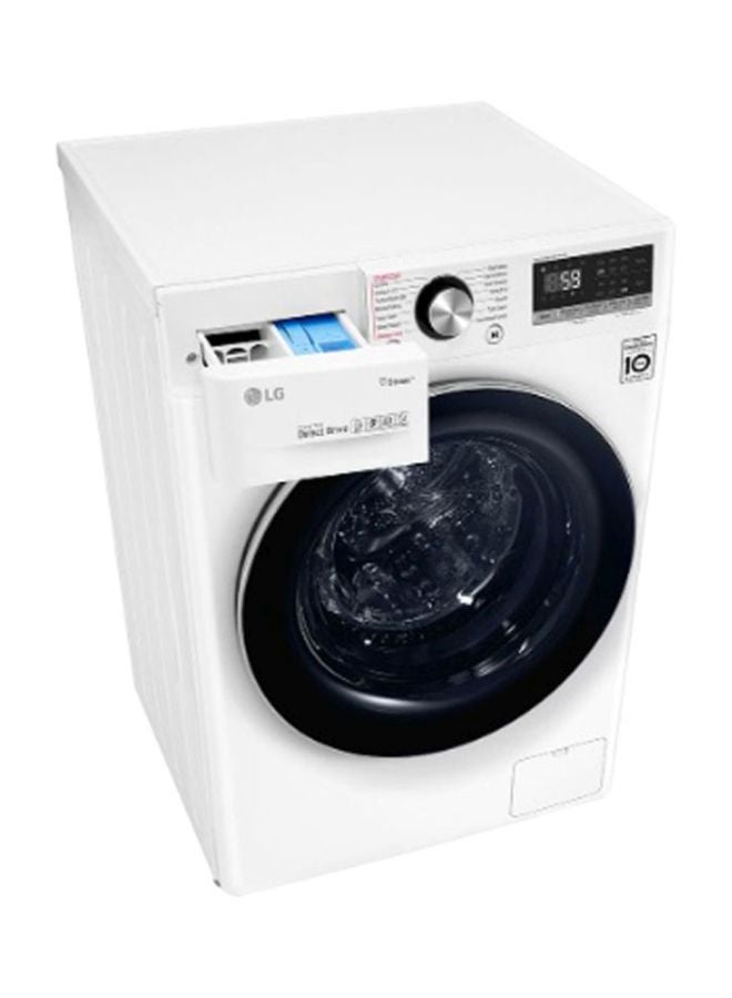 إل جي غسالة ملابس بتحميل أمامي سعة 10.5 كجم WFV1114WHT أبيض - Image 3