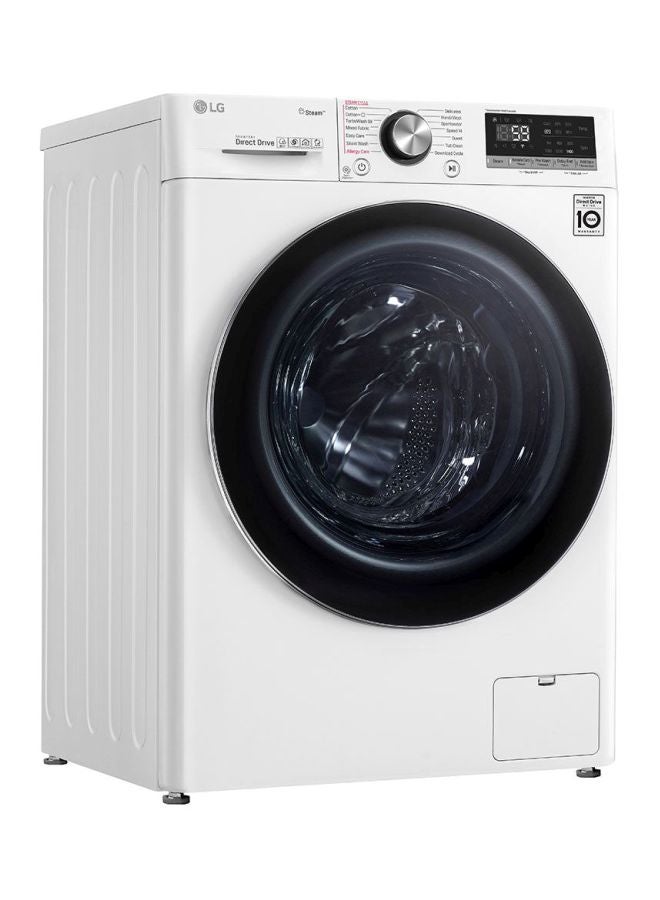 إل جي غسالة ملابس بتحميل أمامي سعة 10.5 كجم WFV1114WHT أبيض - Image 4