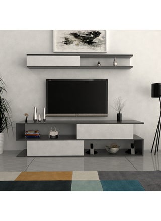 Gray and white TV table 50 inches - TV26 40x80x90 cm - pzsku/Z8C263352D053568A51E7Z/45/_/1716719371/318a001c-1999-4538-b425-5f223ef6858e