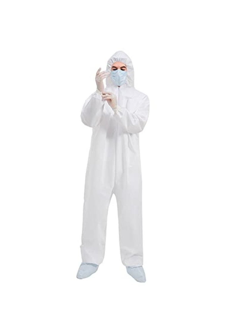 MedOne بدلة طبية واقية قابلة للتخلص منها 70GSM تغطي الجسم بالكامل - Image 1