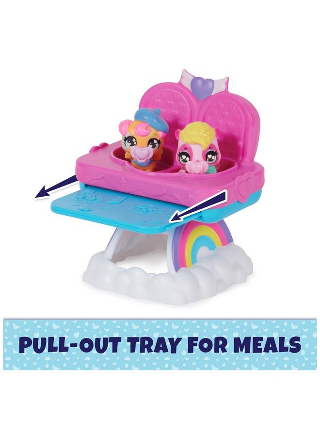HATCHIMALS - Hatchimals Alive Hungry Hatchimals Playset With Highchair Toy And 2 Mini Figures In Selfhatching Eggs Kids Toys For Girls And Boys Ages 3 And Up - Image 1