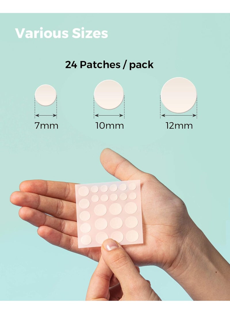 erorex Acne Pimple Master Patch Hydrocolloid Dressing 24 Patches Fast Healing and Skin Protection - Image 5
