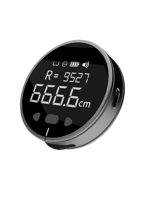 Little Q 8 in 1 Electronic Ruler LCD Display Range Finder 99m High Accuracy Handheld Length Measuring Tool Long Standby Rechargeable Ruler